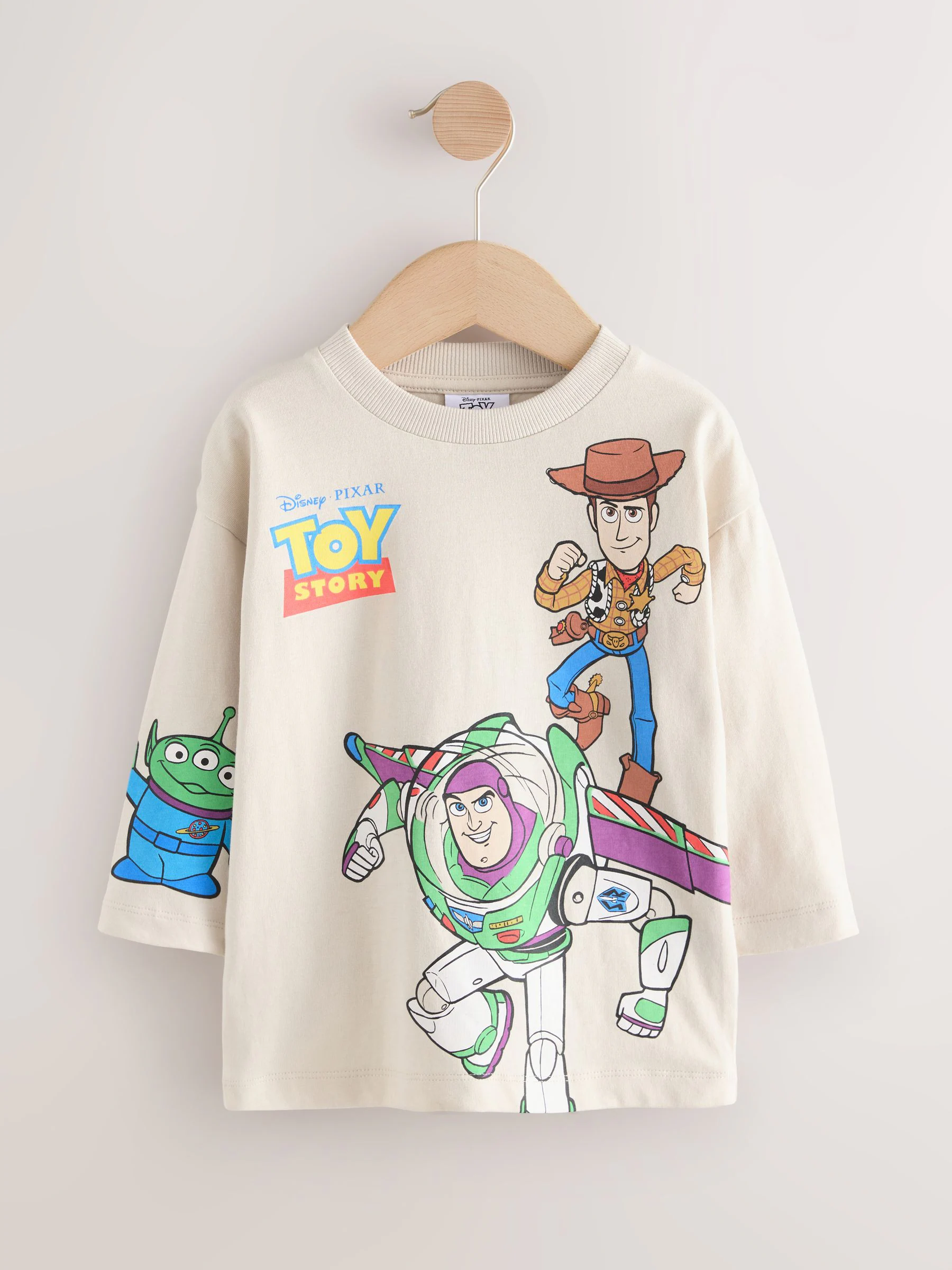 Neutraal - Toy Story T-shirt met lange mouwen (3mnd -8jr)