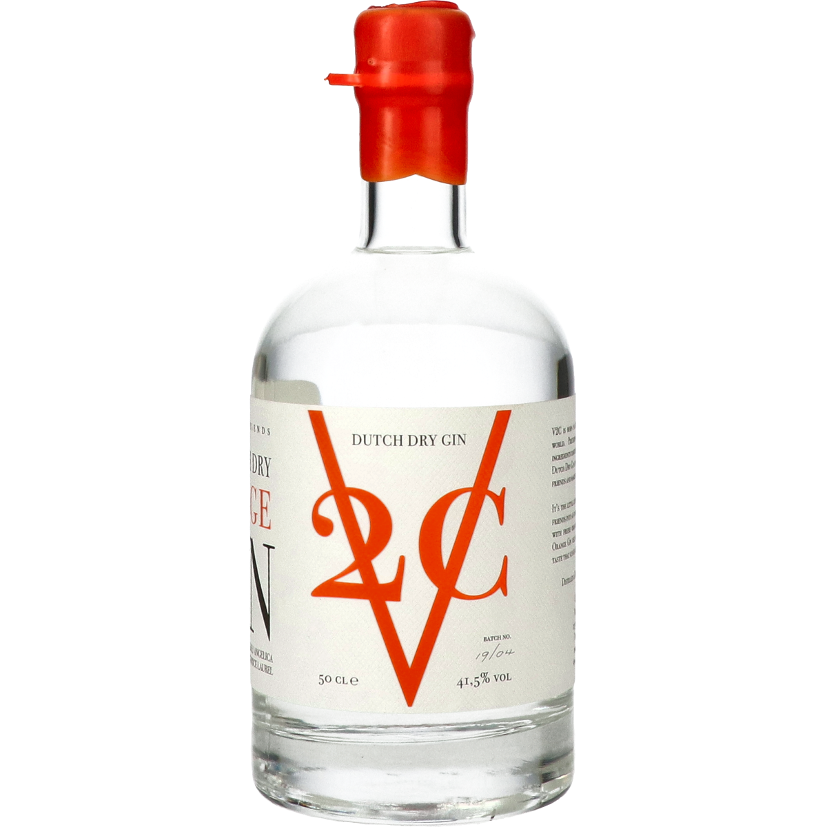 V2C Orange Dutch Gin 50 cl