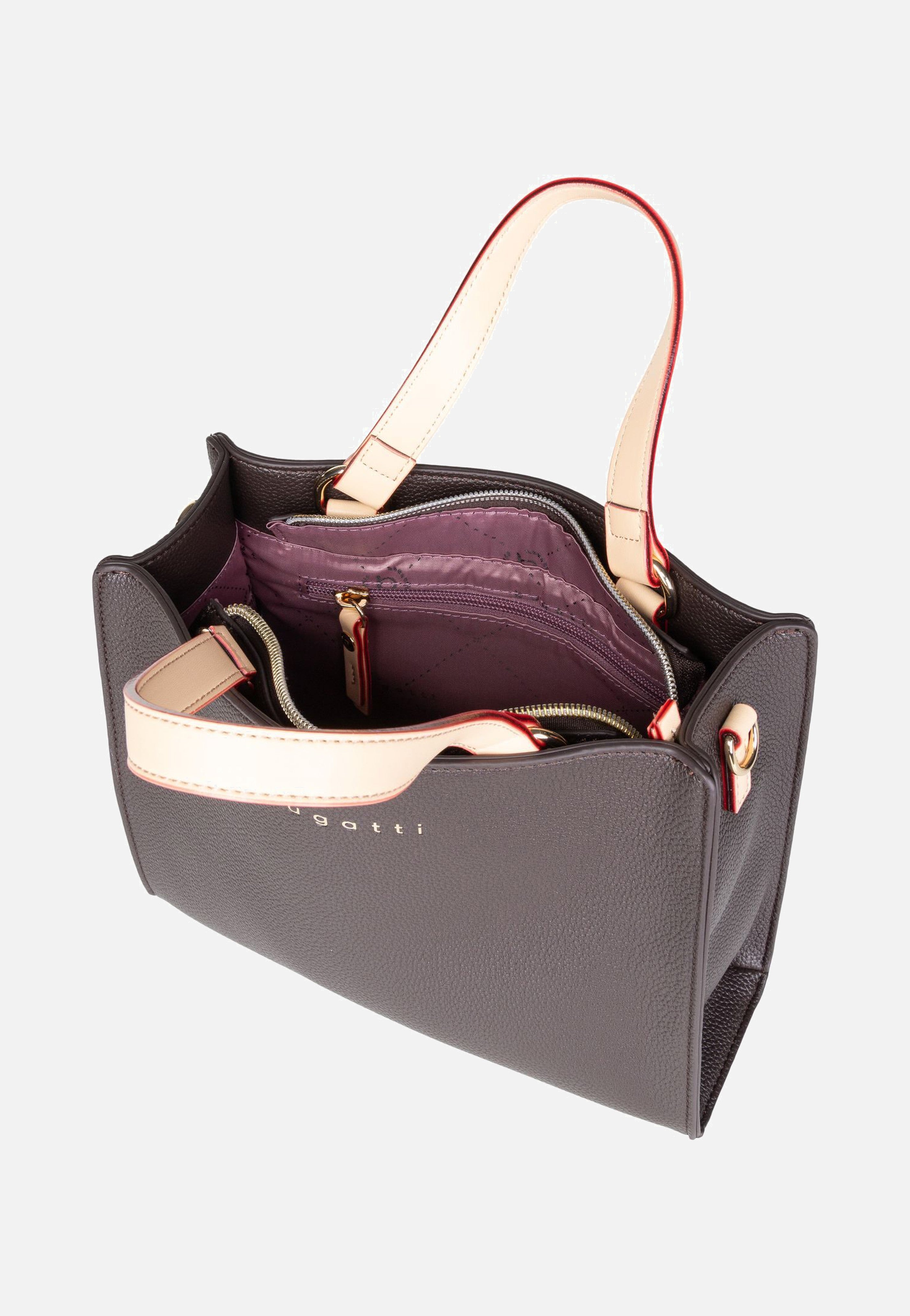 Ella Mini 6643 Dunkelbraun - Henkeltasche
