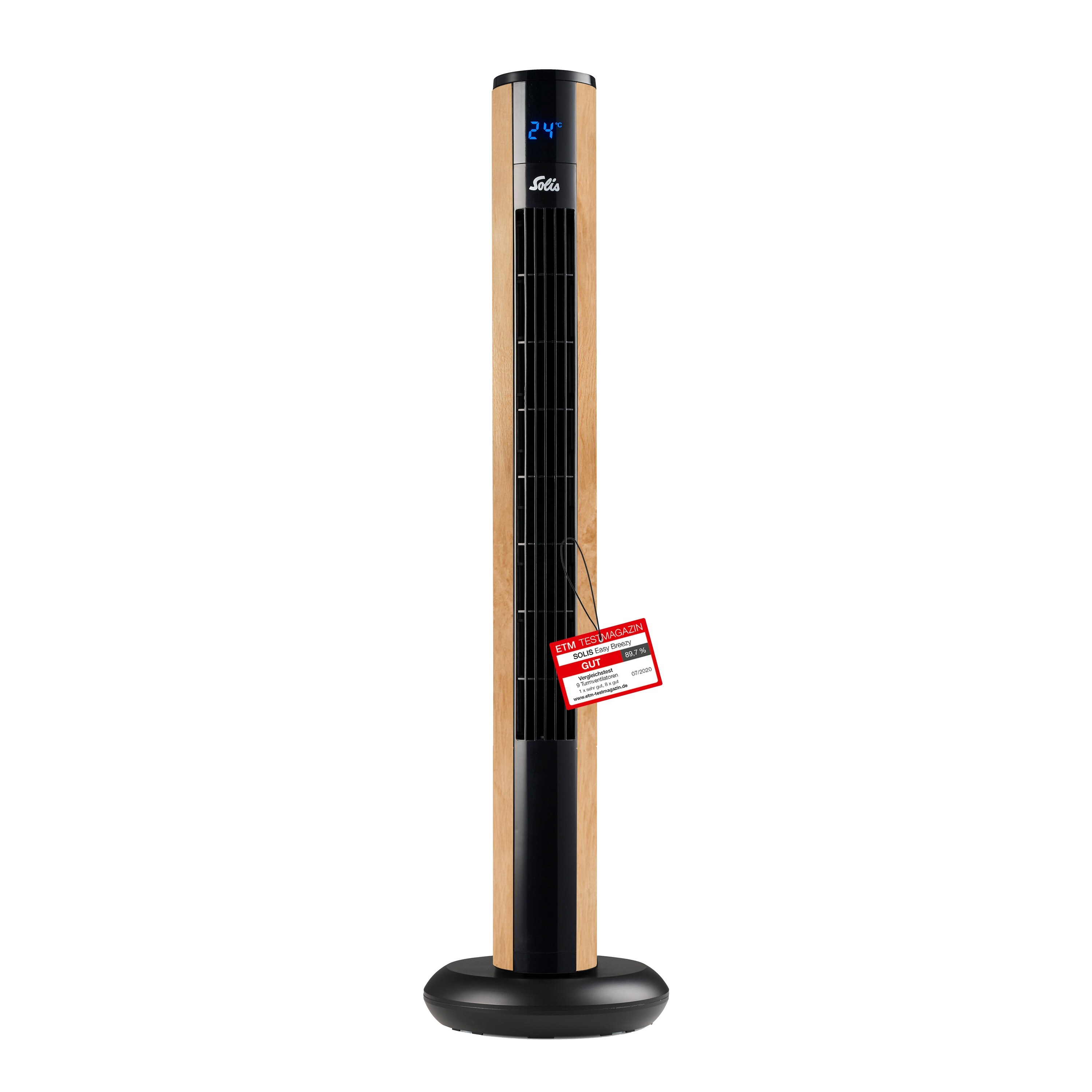 Solis Turmventilator 97051 Holz Optik