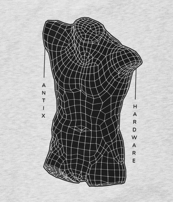 Antix Torso Sweatshirt (white heather)