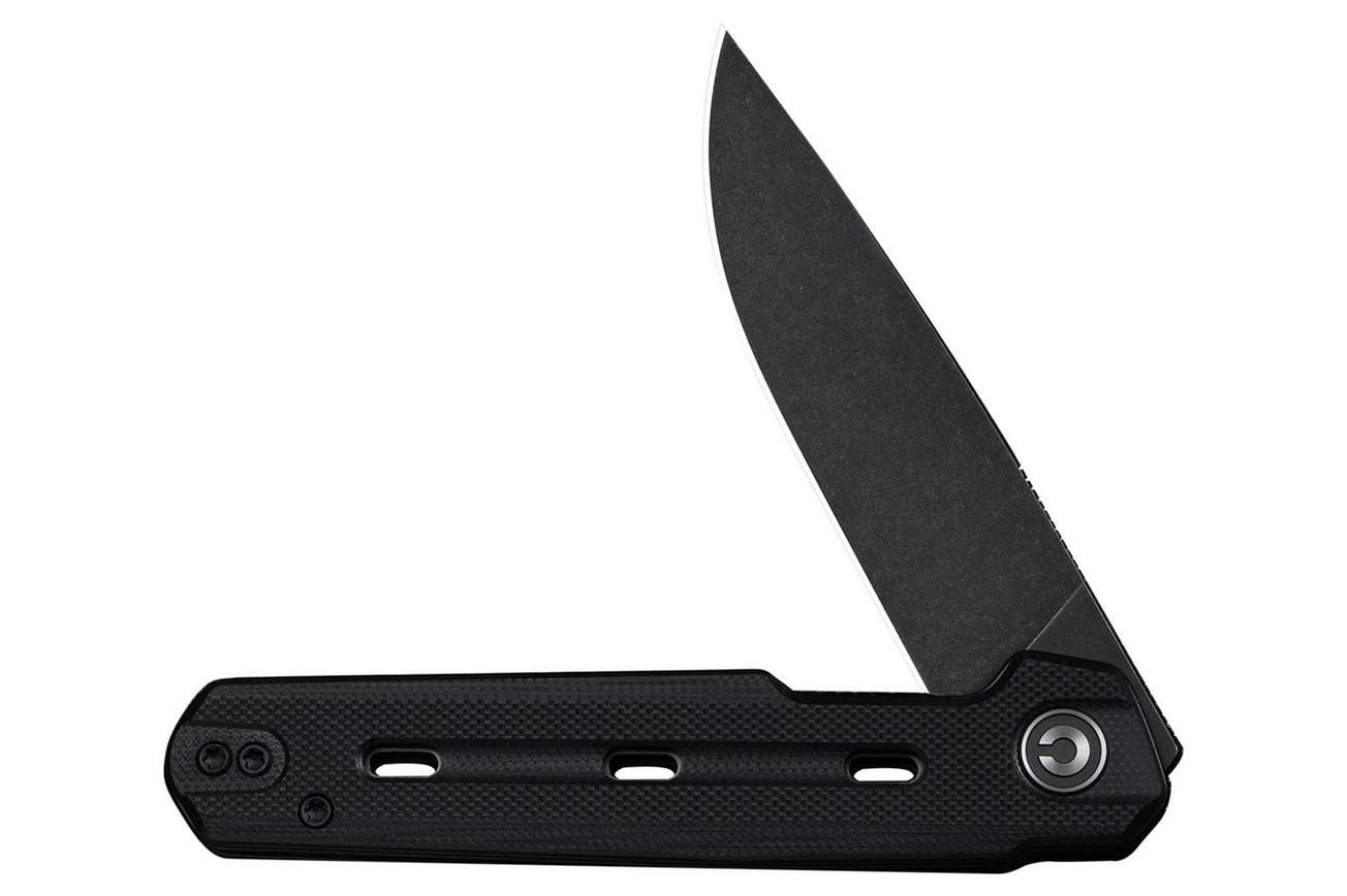 Civivi Navo C25015A-1 Blackwashed Nitro-V, Black G10, zakmes, Ostap Hel design