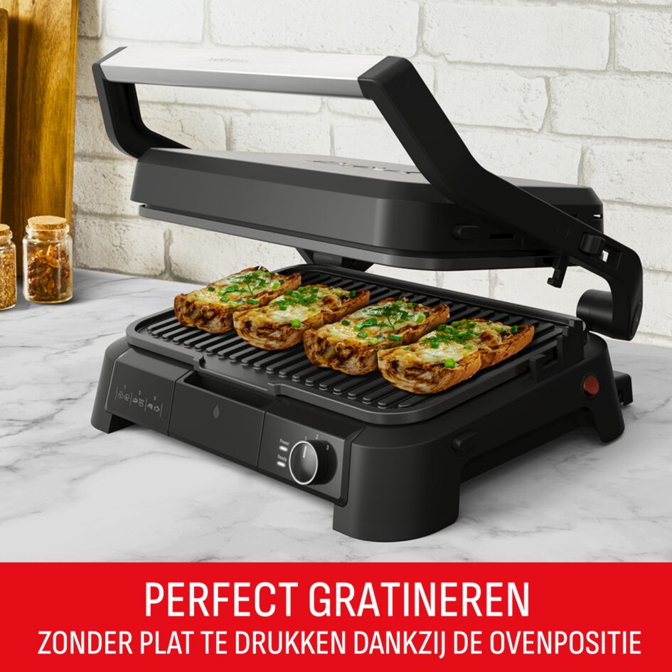 SuperGrill 3-in-1 GC520D XL contactgrill, barbecue en ovenstand