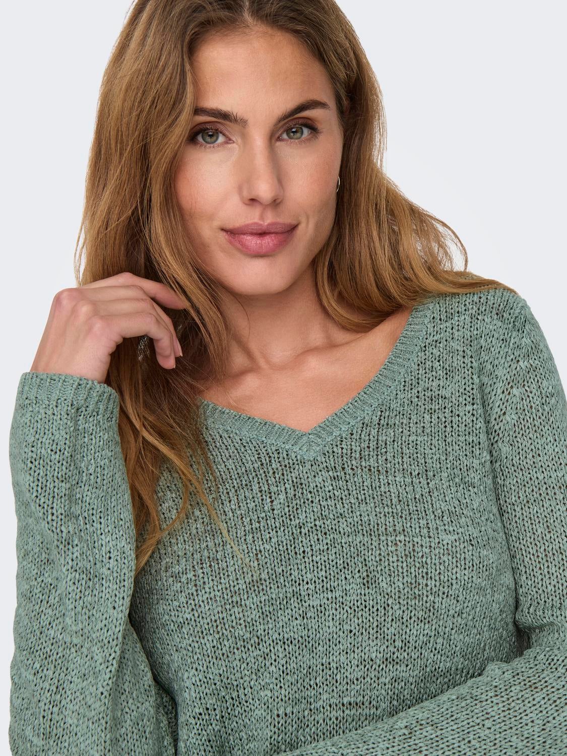 ONLGEENA Strickpullover Lily Pad