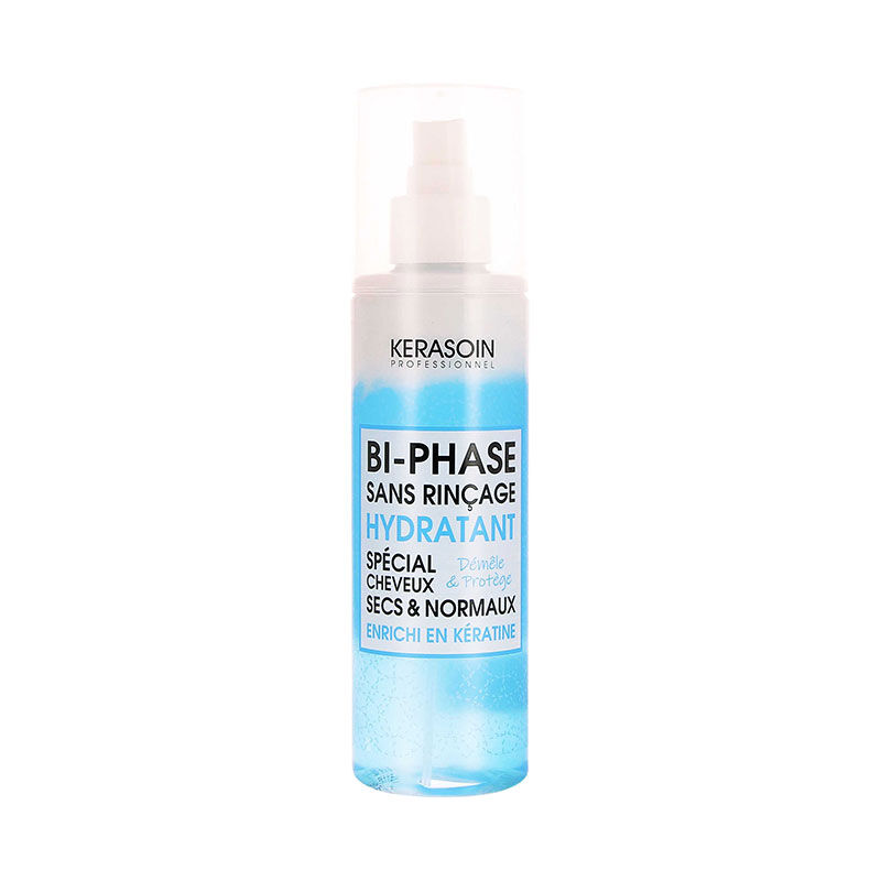 Démêlant bi-phase à la kératine