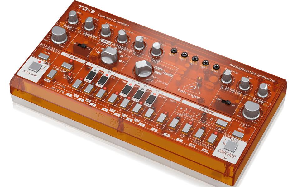Synthesizer Analog Bass Line TD-3-TG OrangeAnaloger Bass Line Synthesizer