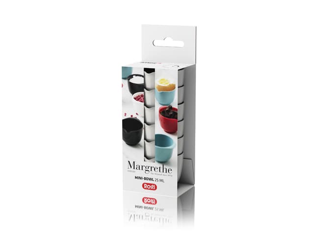 Rosti Margrethe Miniskål 25 ml 6 stk. Hvid