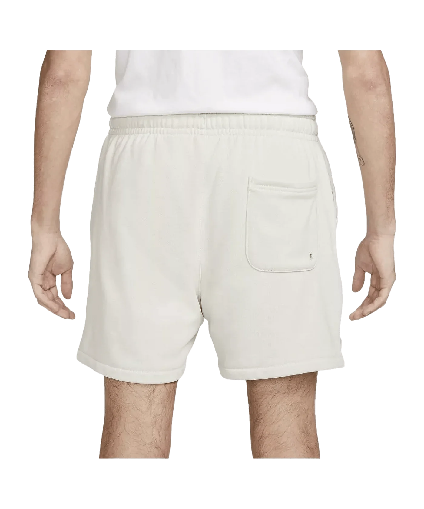 Nike Club Fleece Flow Short Beige Weiss F072