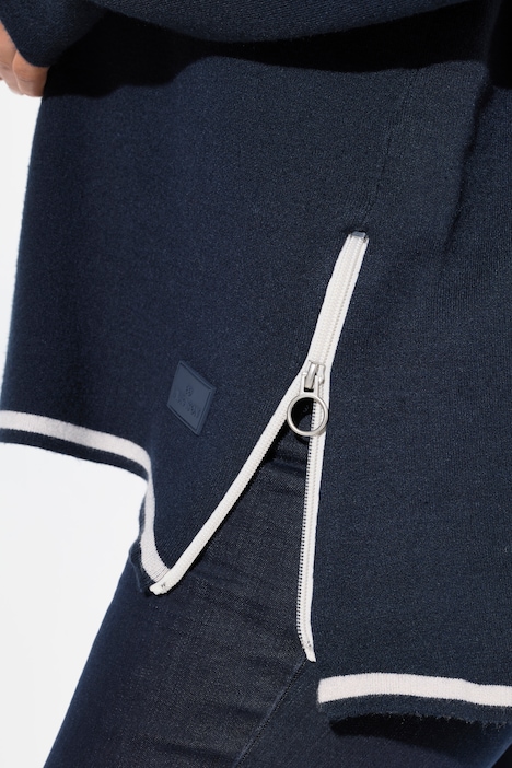 Hoodie, Doubleface, Kapuze, Langarm