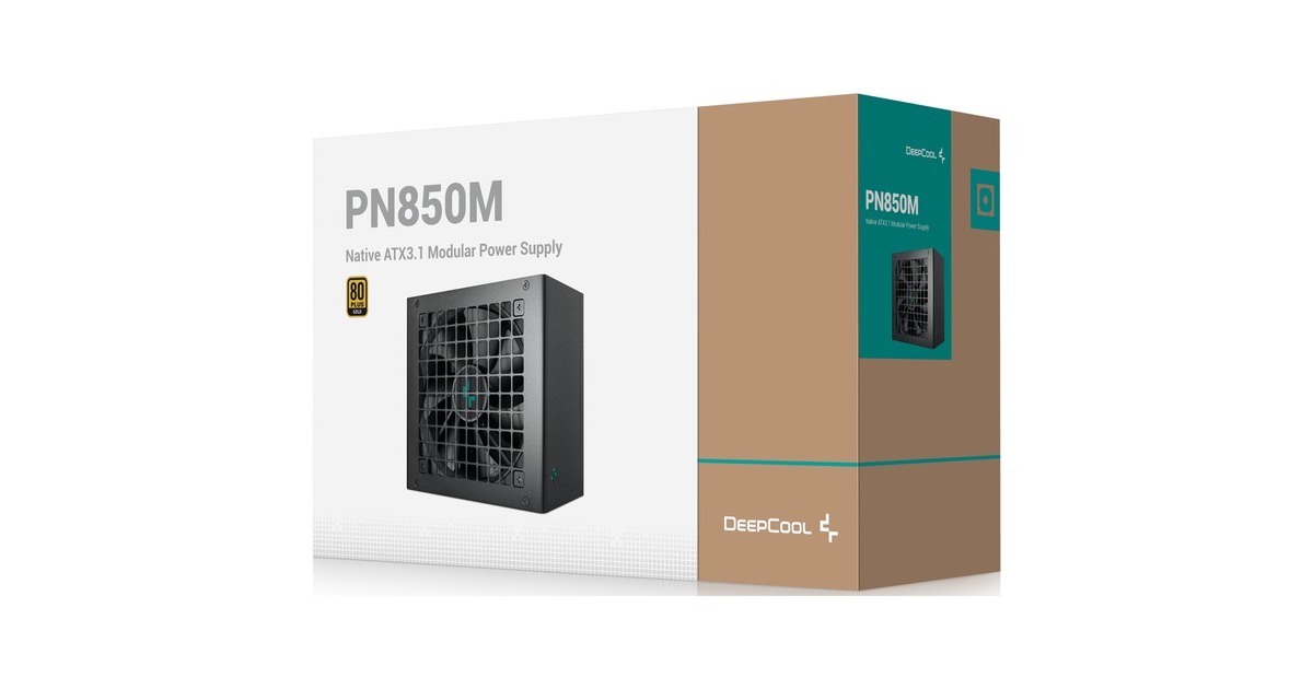 DeepCoolPN850M modulaire 850 watt voeding   (Zwart, 3x PCIe)