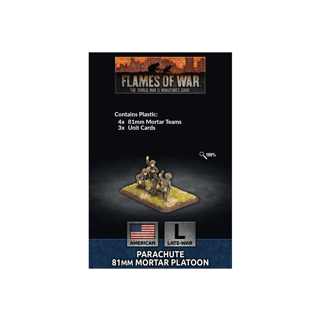 Flames of War - Parachute Mortar Platoon
