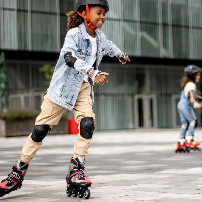 Nijdam Skate/Schaats Combo Red Raider Jr