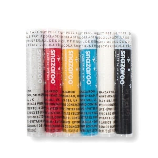 Snazaroo Face Paint Adventure Pen, 6 stk