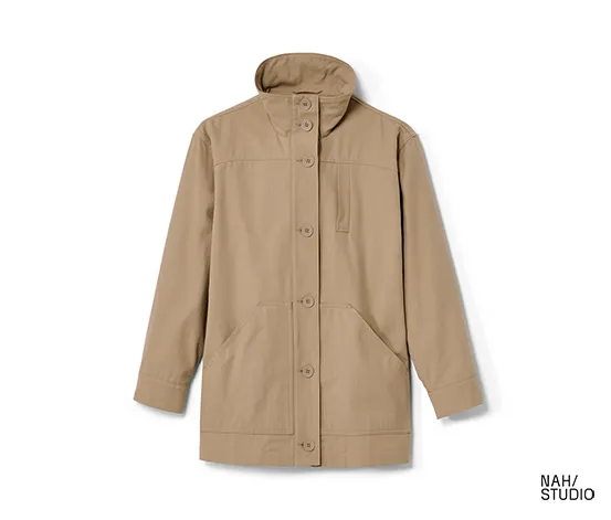 NAH/STUDIO Parka | recycelte Baumwolle