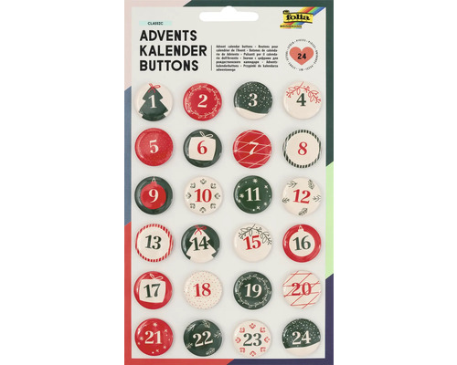 Adventskalender knoppen