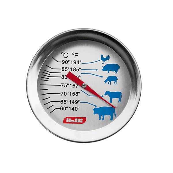 Thermomètre de cuisine à piquer inox Ibili