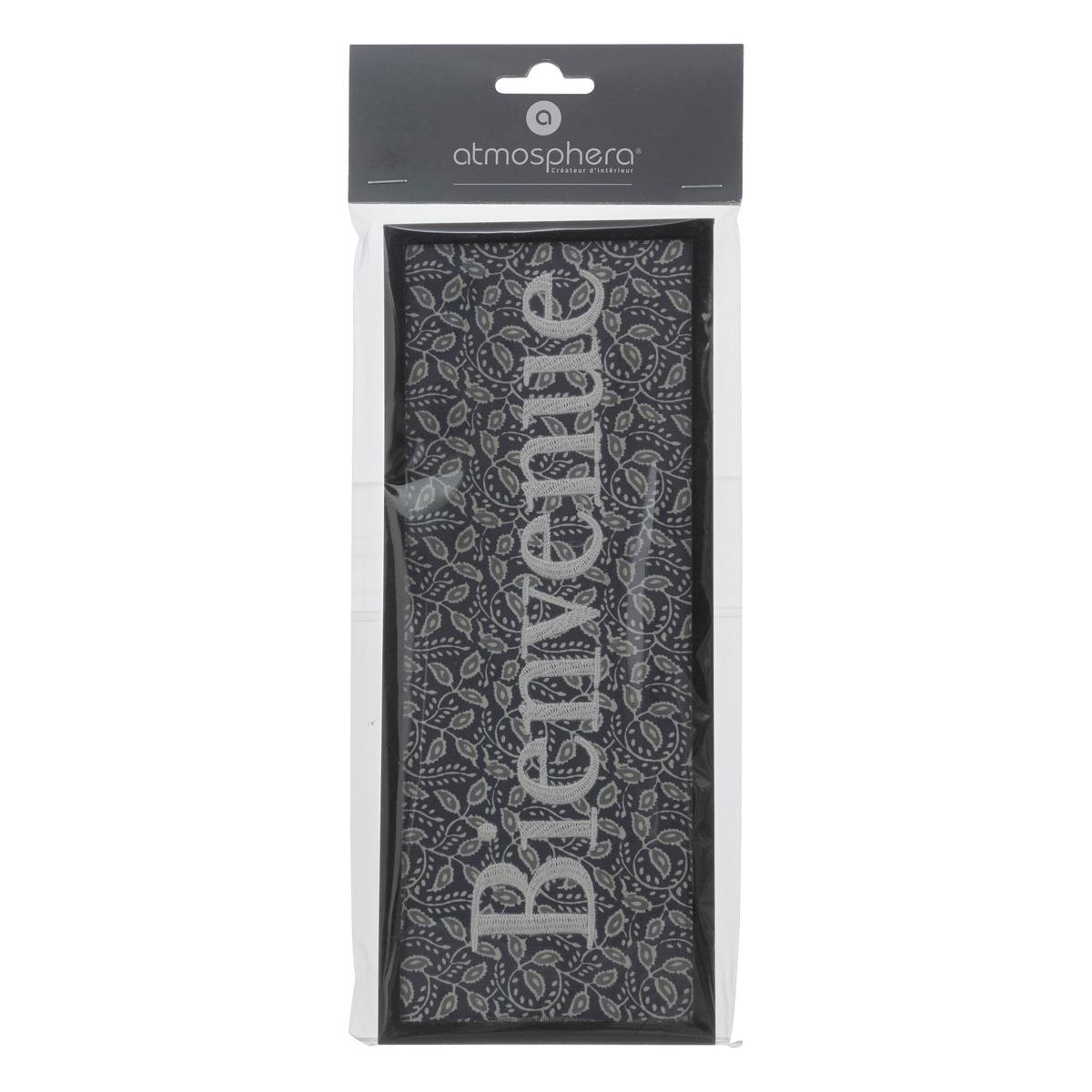 PLAQUE PORTE LUMIERE D HIVER D.25X10CM