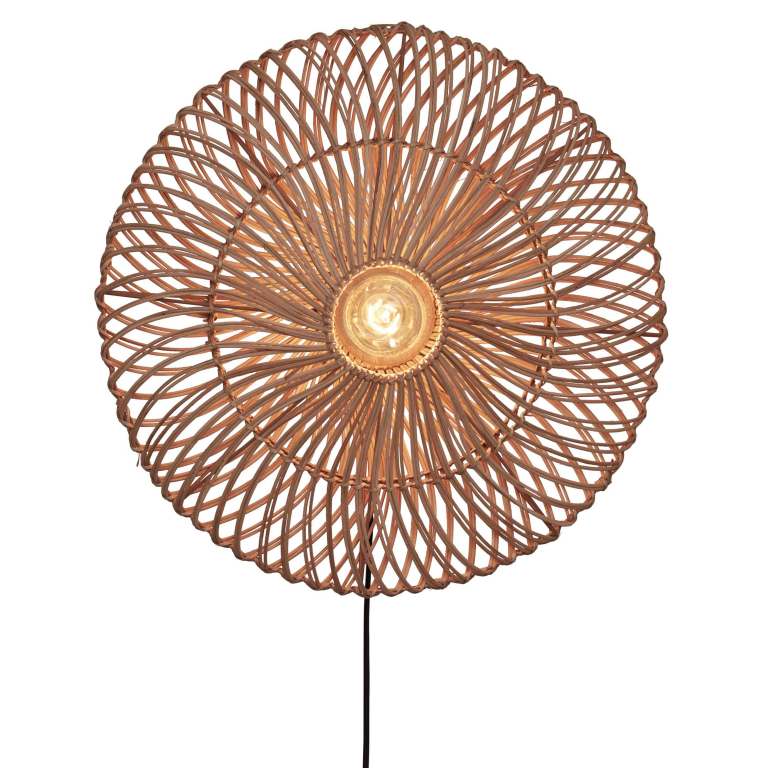 Good&Mojo Zanzibar wandlamp large naturel
