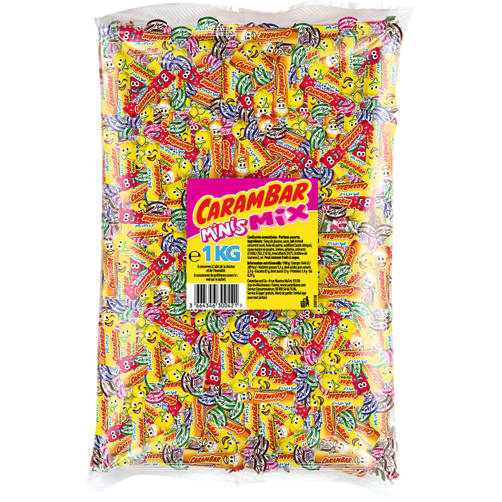 Carambar Mini Mix 1 kg