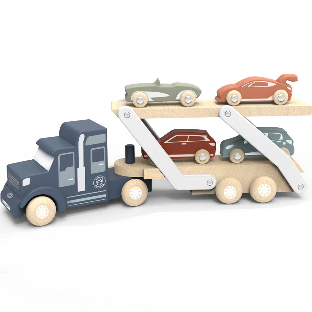 Speedy monkey transportwagen met 4 auto's