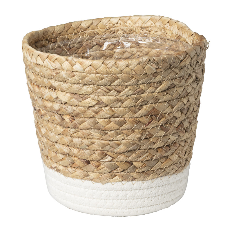 Bloempot met voering - ø20x18 cm