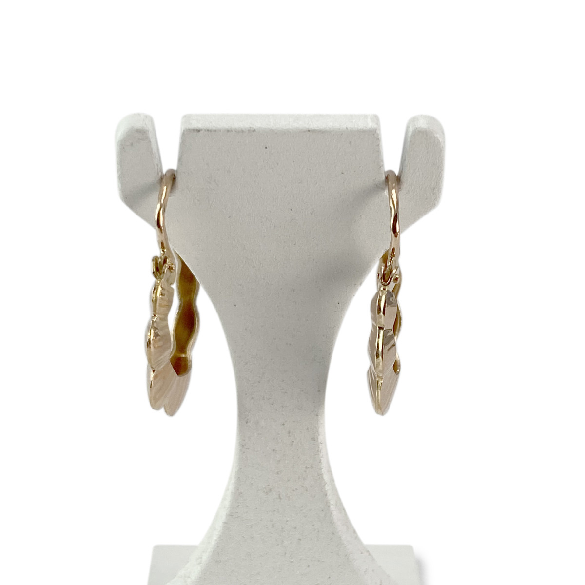 Boucles d'oreilles d'occasion or 750 jaune