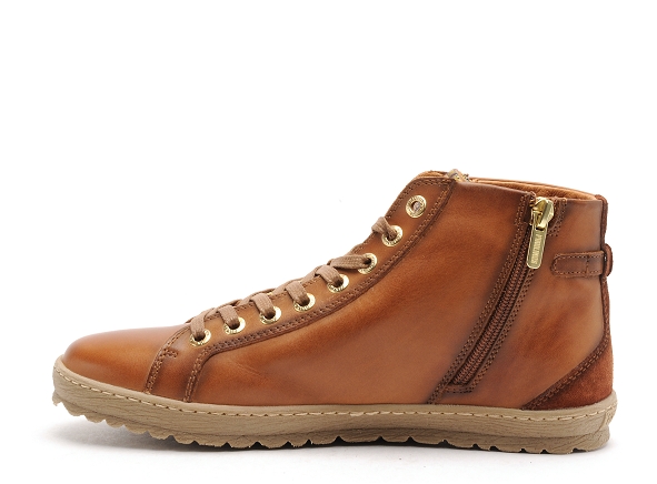 Pikolinos boots bottine plates femme lagos 9017312 marron