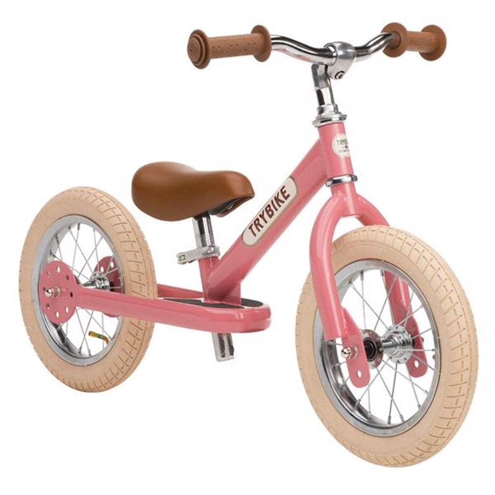 Køb Trybike Løbecykel 2 Hjul Vintage Rose