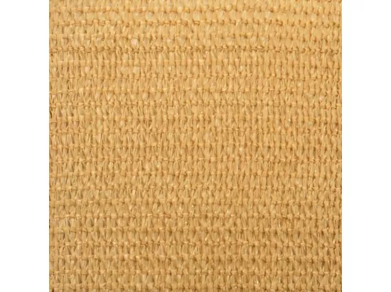 Voile d'ombrage 160 g/m² rectangulaire sable 2x4 m PEHD