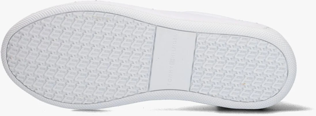 TOMMY HILFIGER witte tommy hilfiger lage sneakers lowcut cupsole