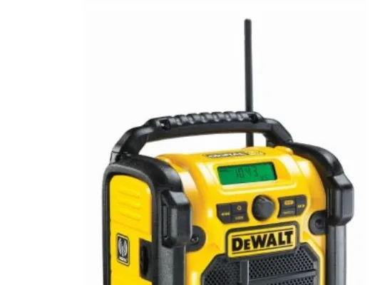 DeWALT DCR020-QW, Bærbar, Digital, DAB, FM, LED, Grøn, Sort, Gul