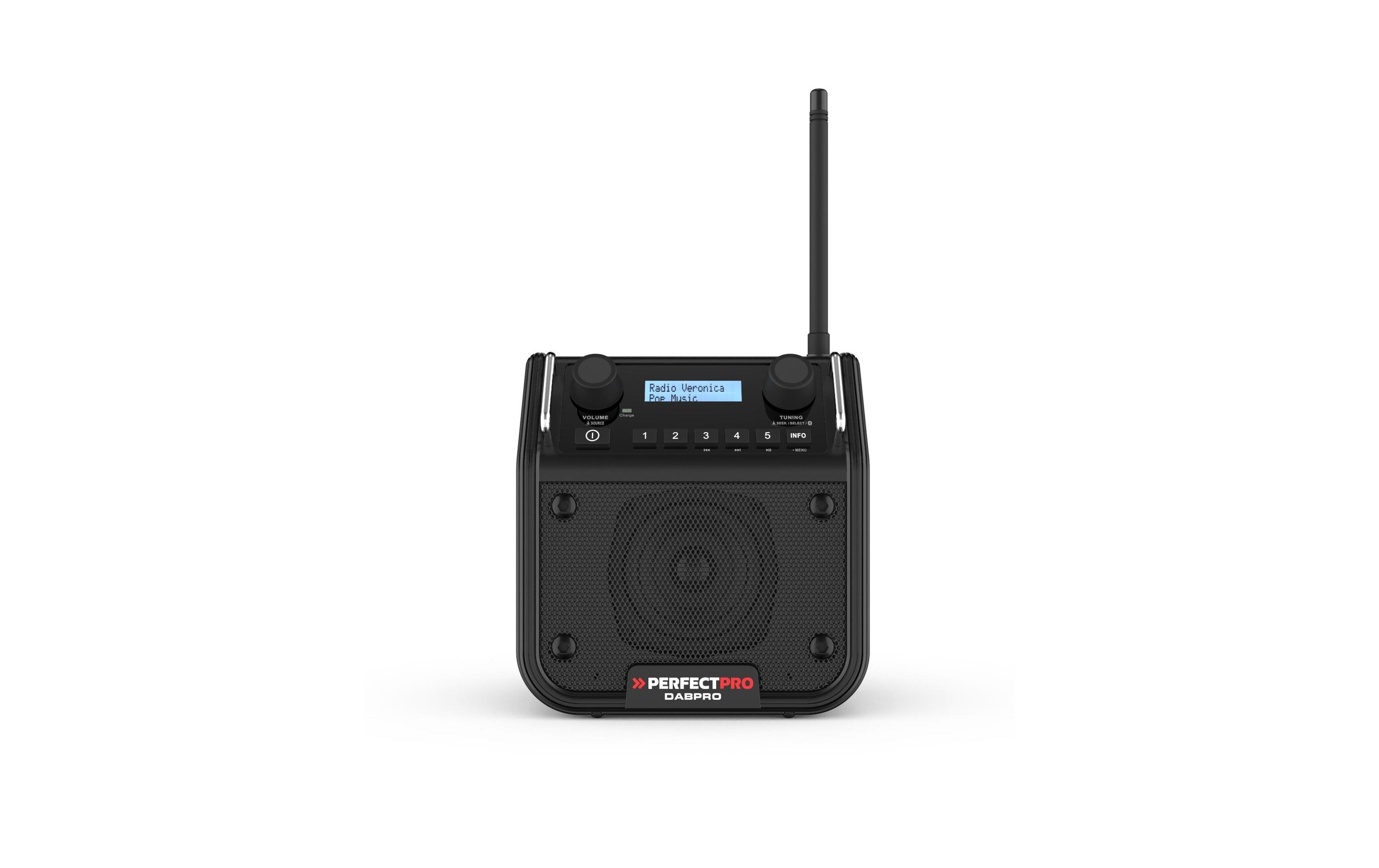 DAB+ Radio DABPRO Schwarz<br>Das beliebte Einsteigermodell