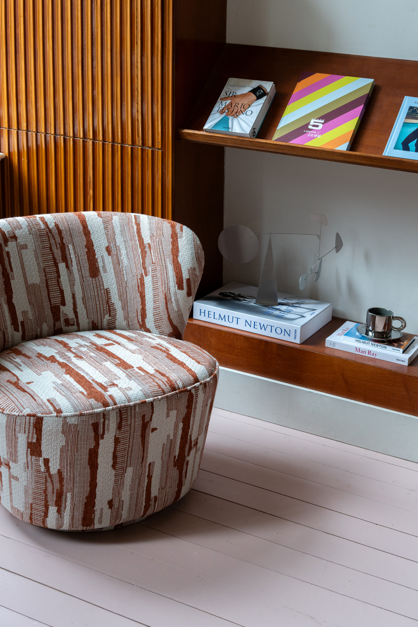 Fauteuil Lauren brick