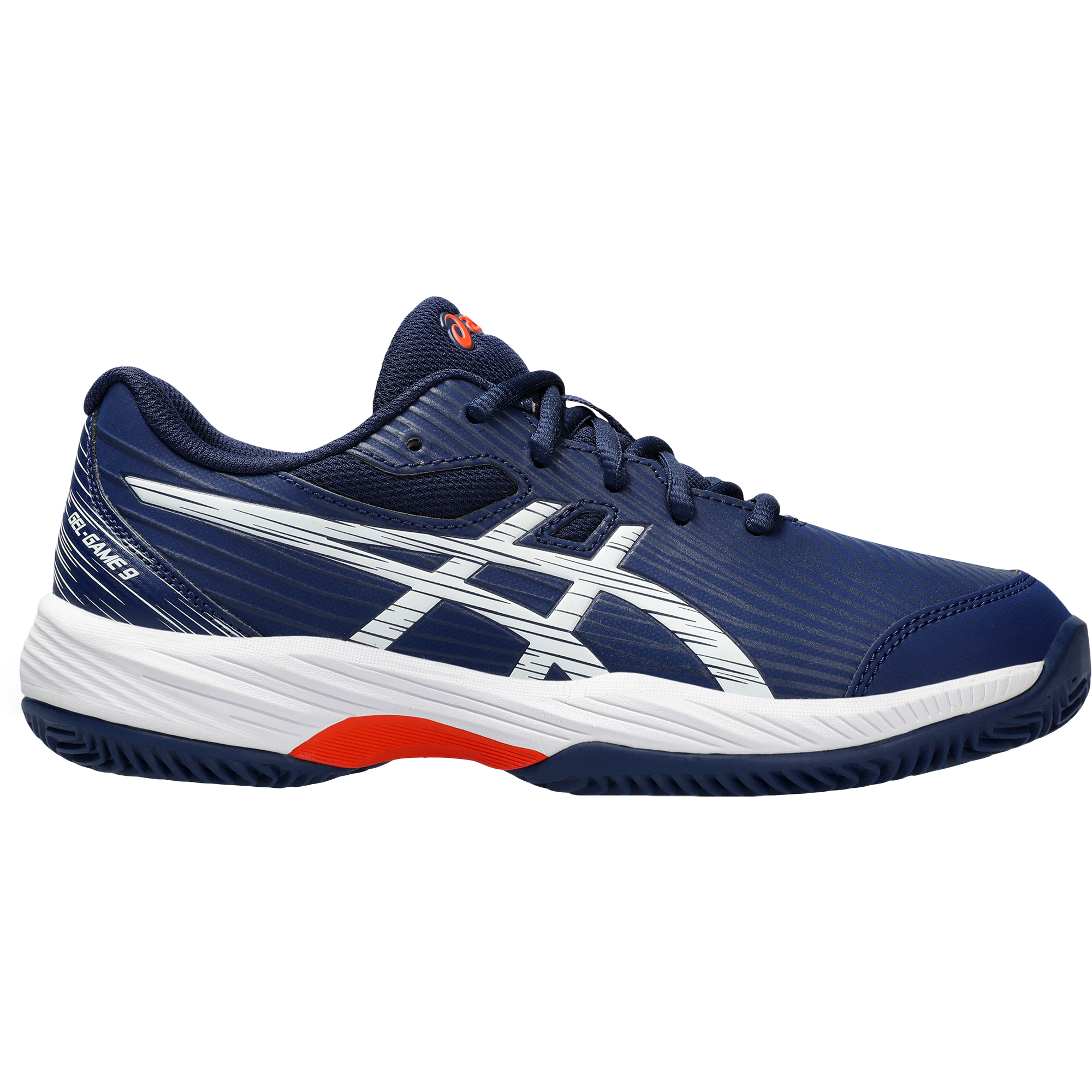 ASICS Gel-Game 9 GS Clay/OC Tennisschuhe Kinder blue expanse