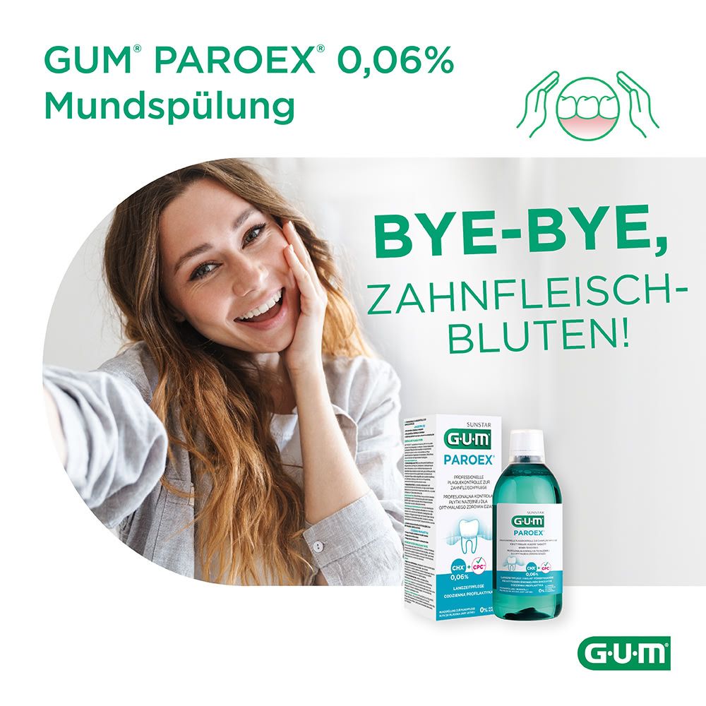 GUM® Paroex Mundspülung 0,06 %