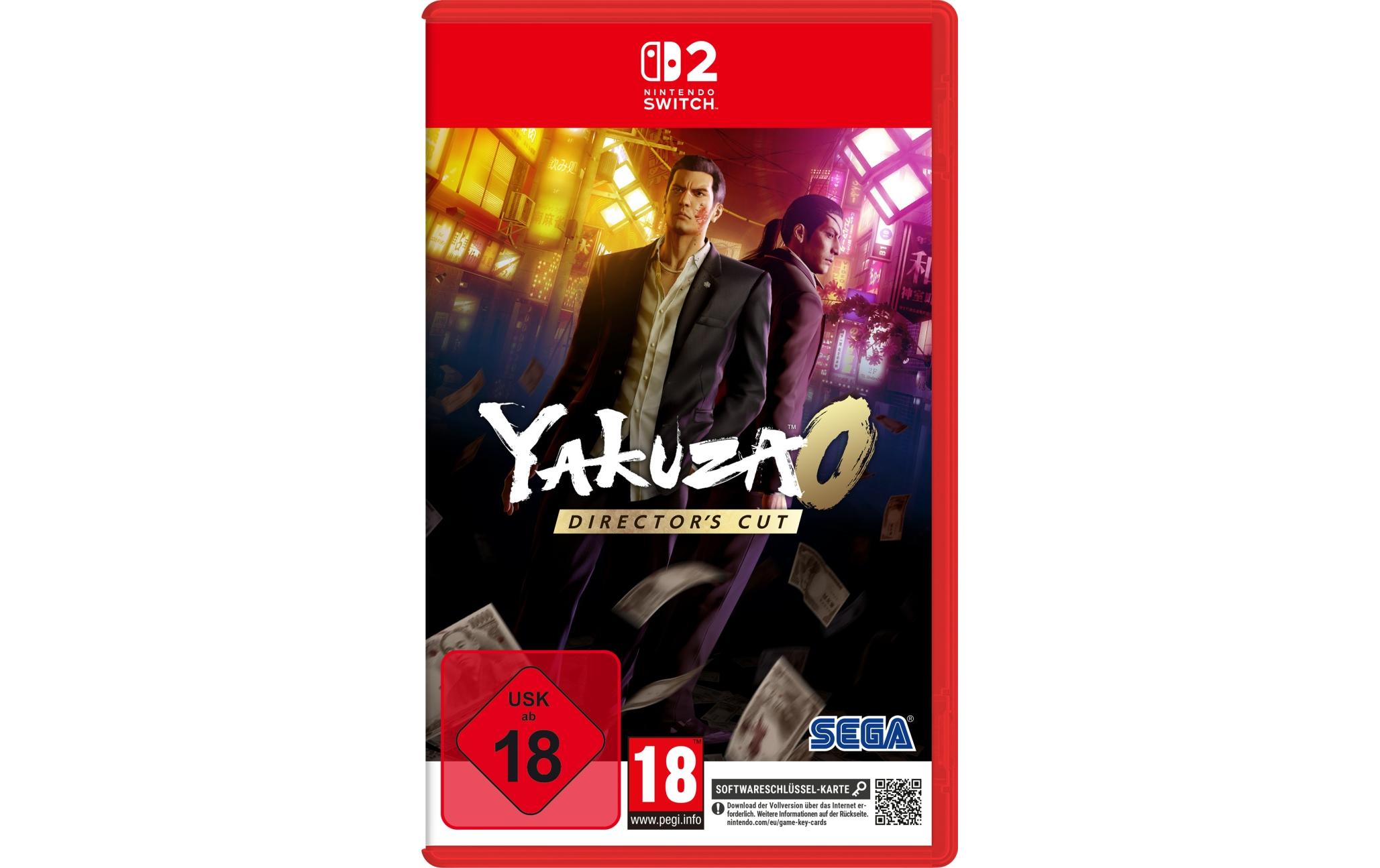 Yakuza 0 Director's Cut (Switch 2) (DE) (Game Key Card)Actionspiel für Nintendo Switch 2