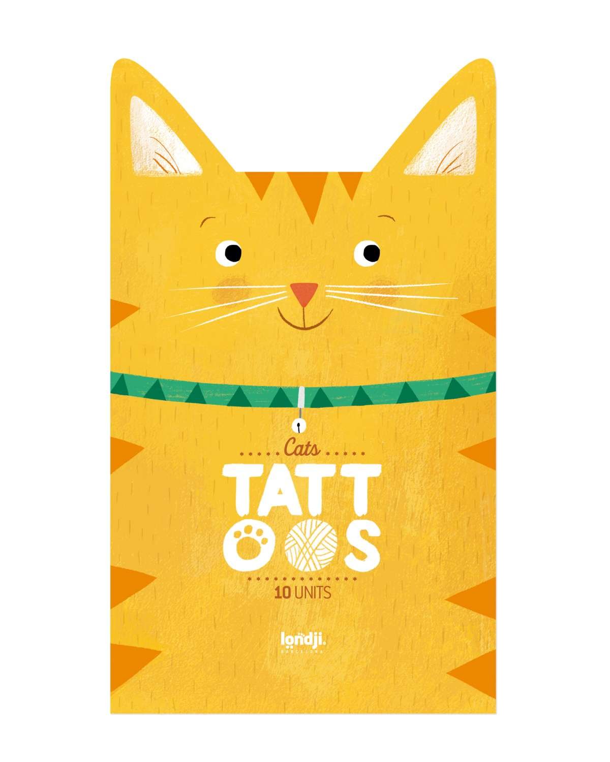 Tatoveringer Barn 10pk – Dermatologisk testet | Katt