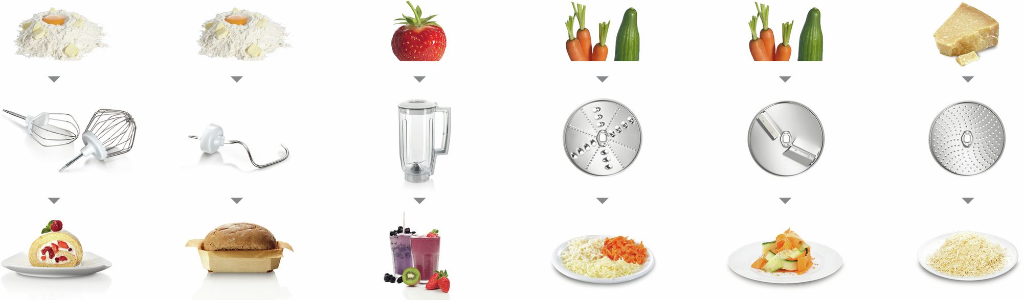 # PRODUTO RECONDICIONADO # Robô de Cozinha Série 4 MUM 5 1000W Vermelho, Prata MUM58420--B
