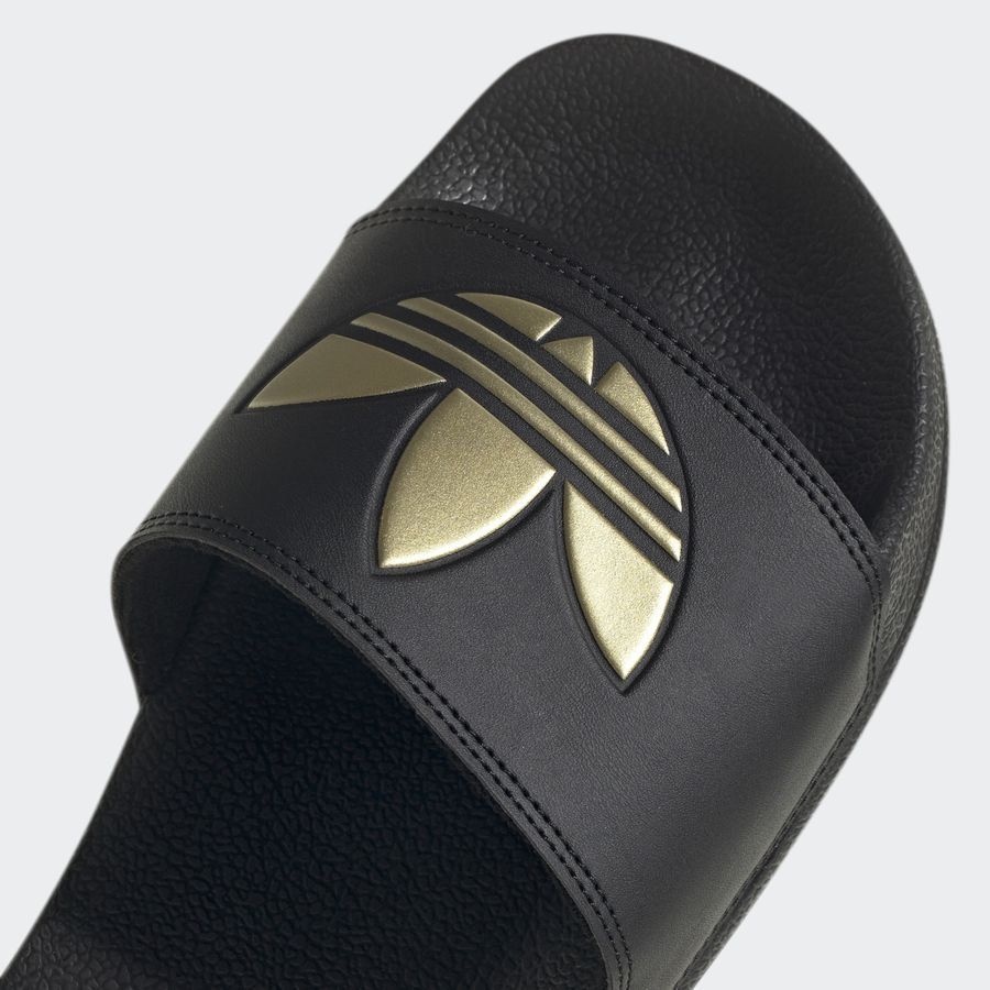 adidas Originals Claquettes adilette Lite - Noir/Doré Femme