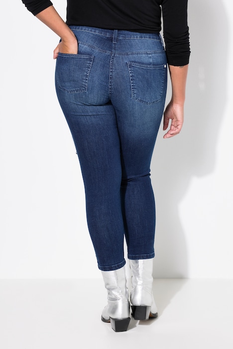 Jeans, Patches, Destroy-Effekte, 5-Pocket