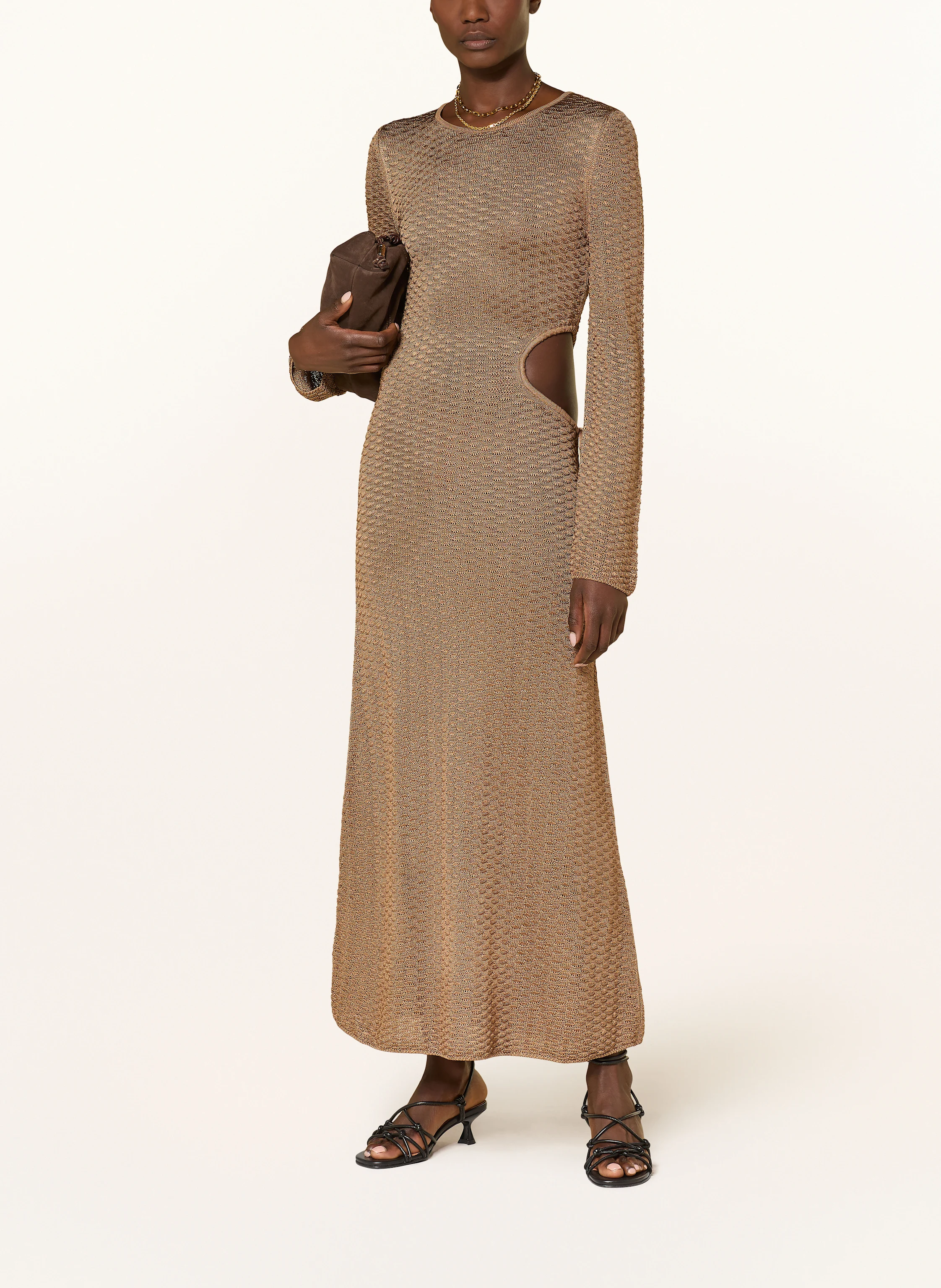 ba&sh Strickkleid DRAPA mit Cut-outs