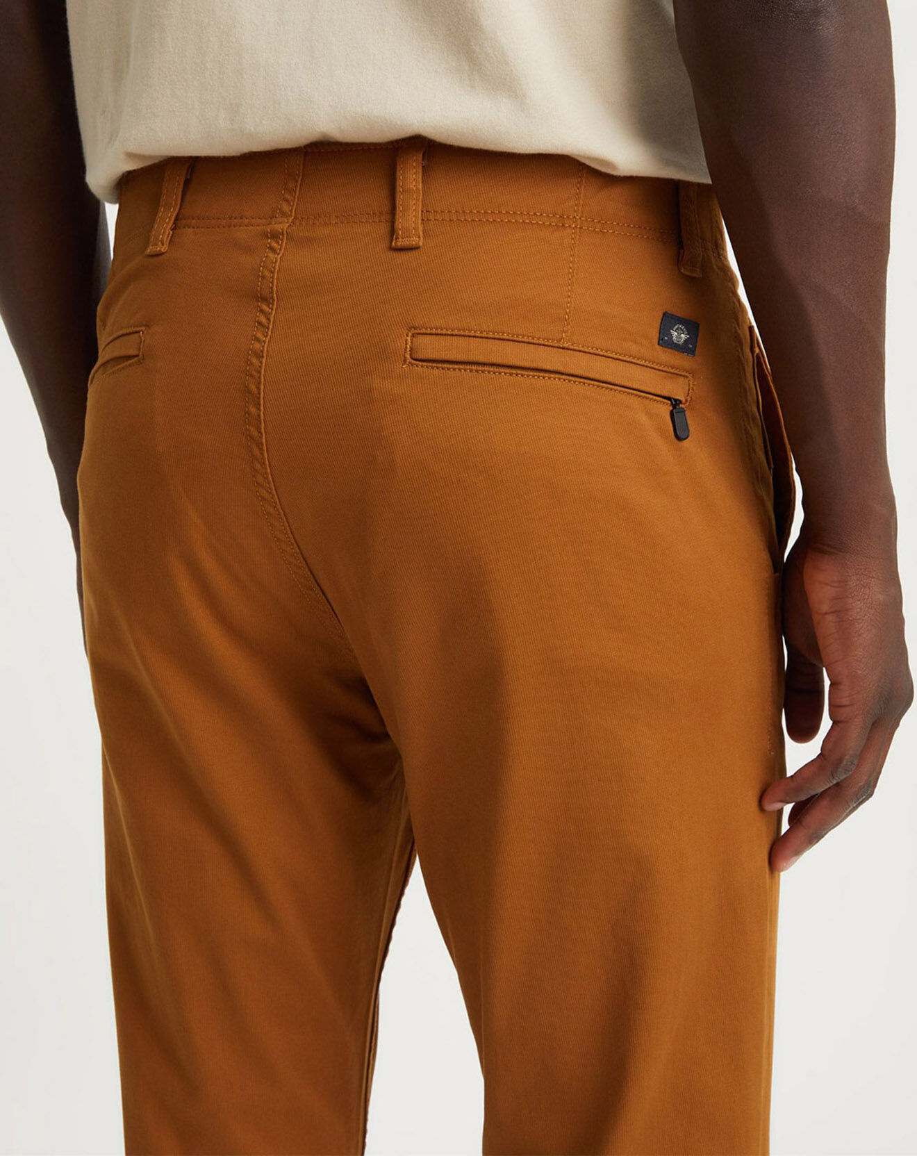 Dockers Pantalon Smart 360 Flex Alpha Slim marron clair