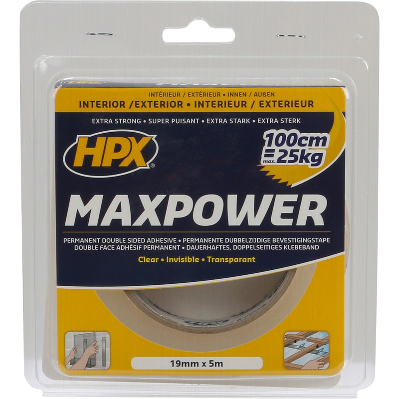 HPX bevestigingstape 19mmx5m