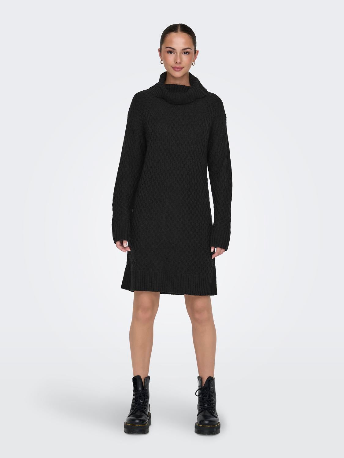 JDYBIGUM Midikleid Black