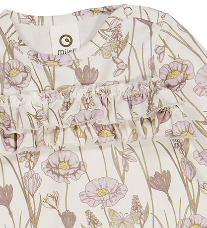 M?Slå Kjole - Crocus - Balsam Cream/Orchid/Corn