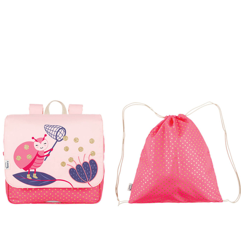 Sac à dos L'école des Tann's 27 cm Fleur