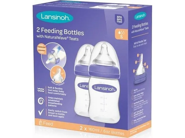 Lansinoh 75830 BOTTLE 160ML X 2   SM.NW LANSINOH