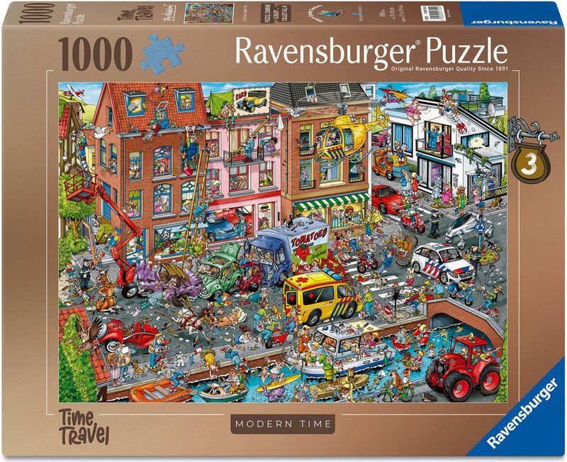 Ravensburger - Ray's Comic Modern Time - Puzzel - 1000 Stukjes