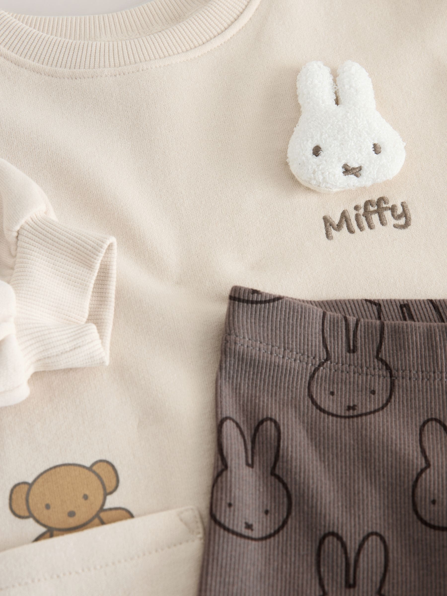 Crème - Miffy Sweat Dress & Leggings Set (3mths-7yrs)