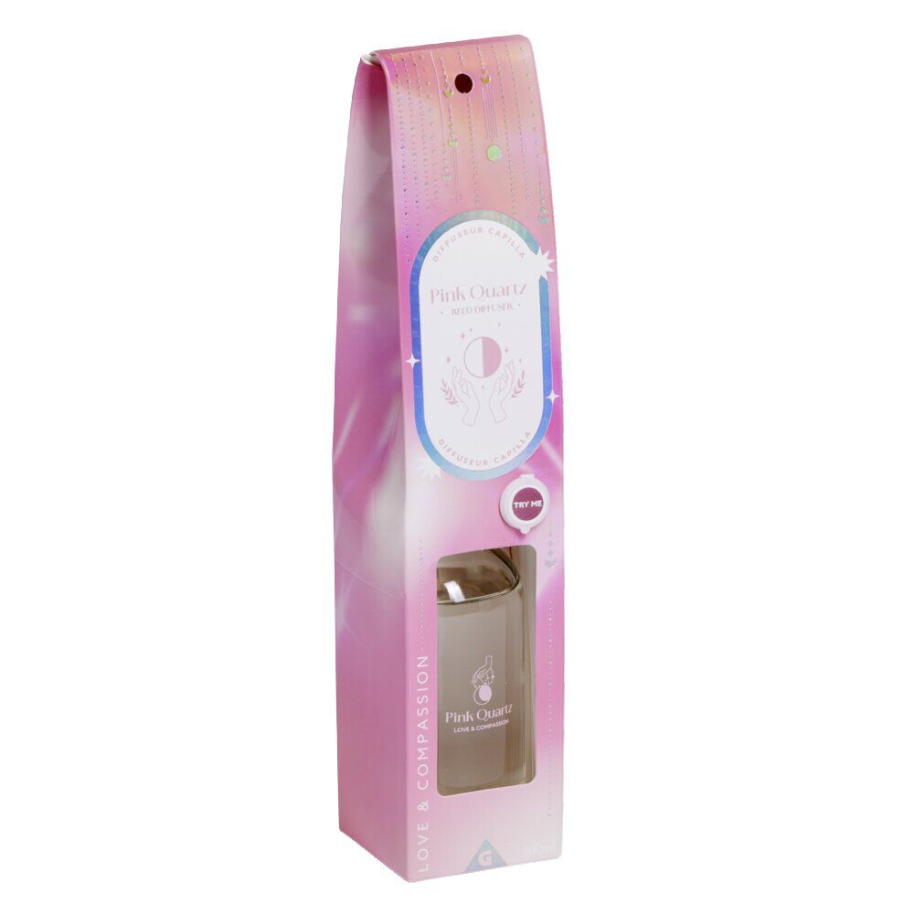 Diffuseur senteur avec pierres semi précieuses et 6 bâtonnets - 4 modèles